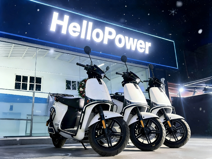 HelloSwap Two-Wheeled EV